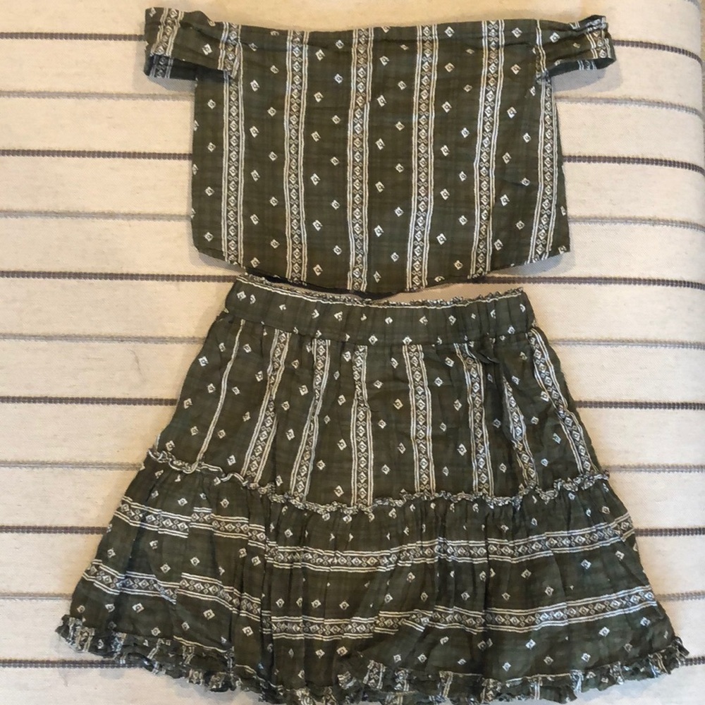 Two piece skirt/tank